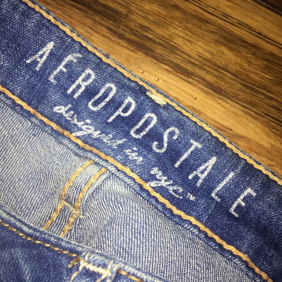 Women’s Size 2, Aeropostale, Blue Skinny Jeans - Picture 4 of 5